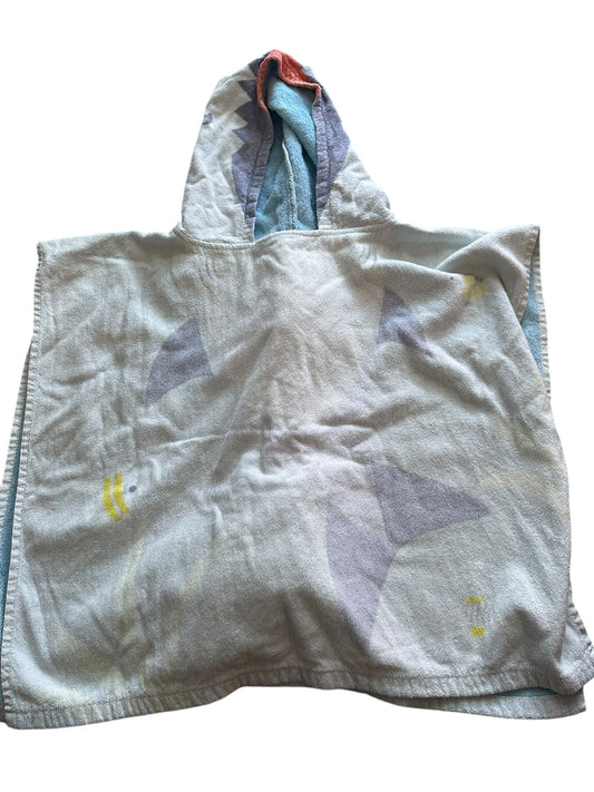 Adairs Shark Hooded Towel - One Size