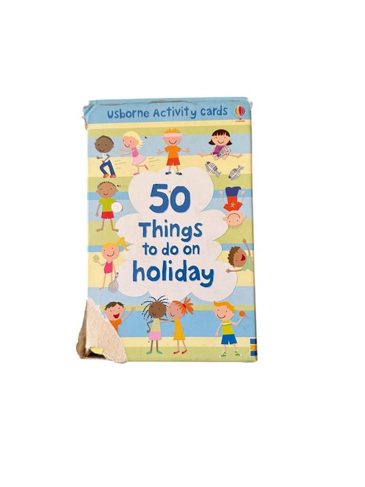 Usborne 50 Things To Do On Holiday Cards