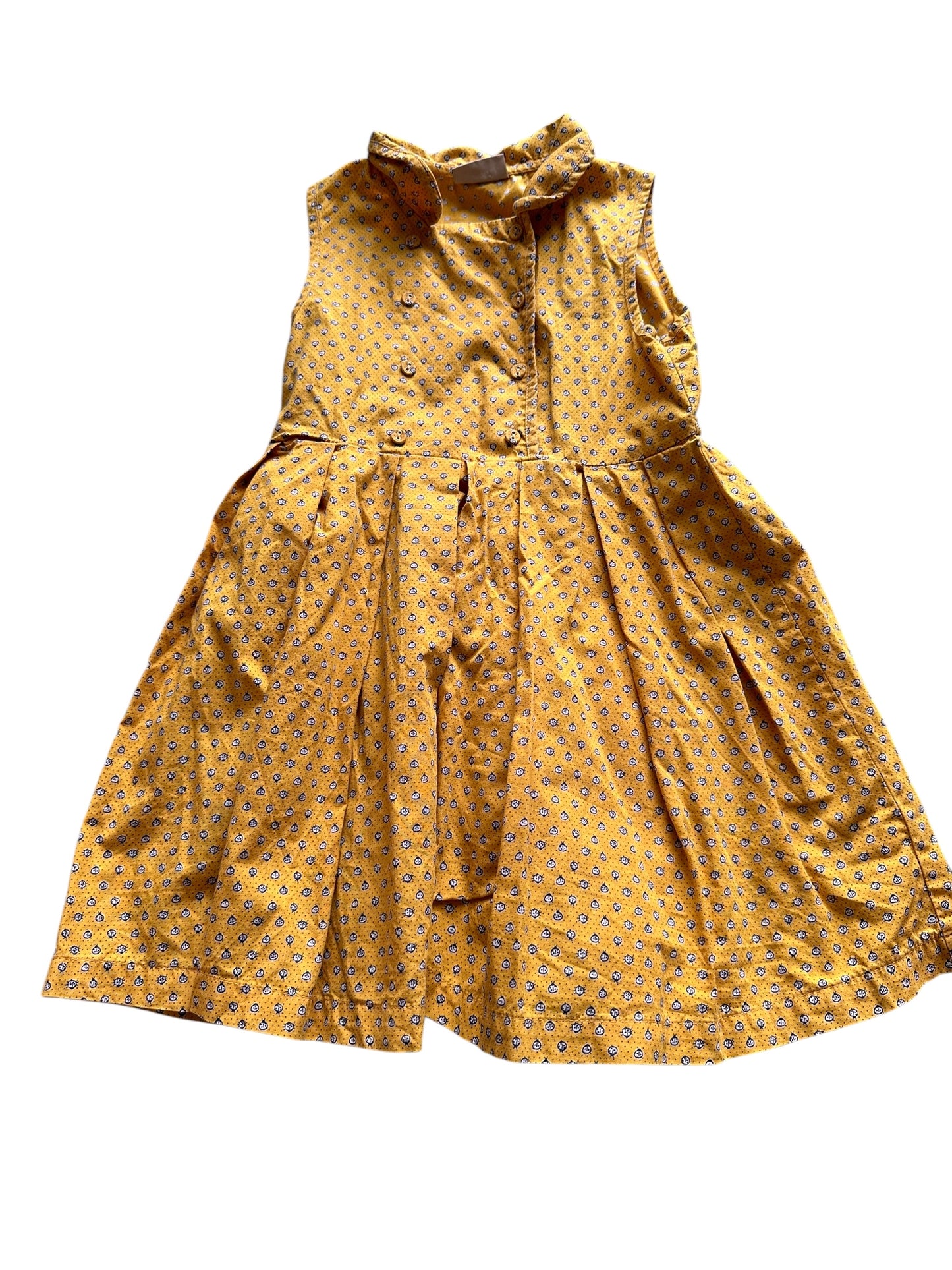 Next Yellow Dress - Size 5-6