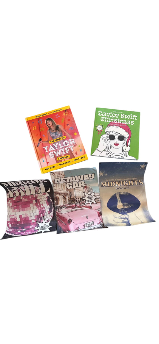 Taylor Swift Book, Colouring Book & Poster Bundle