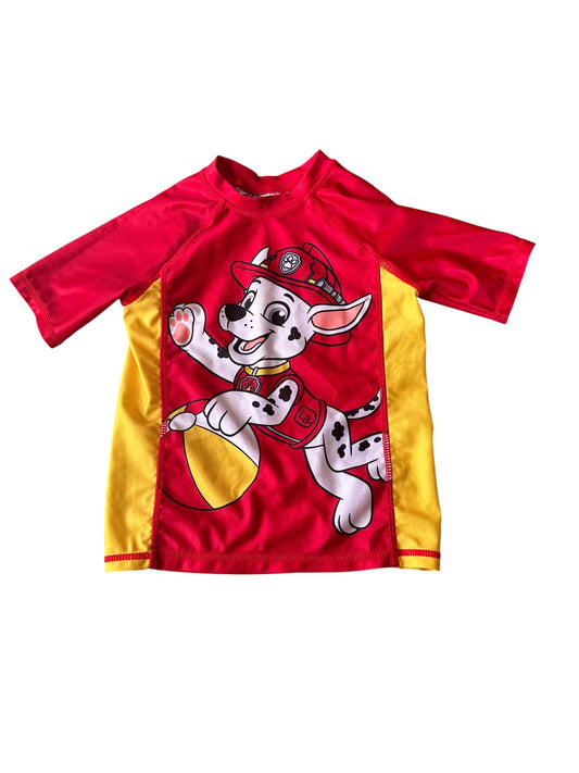 Paw Patrol Rash Top - Size 3