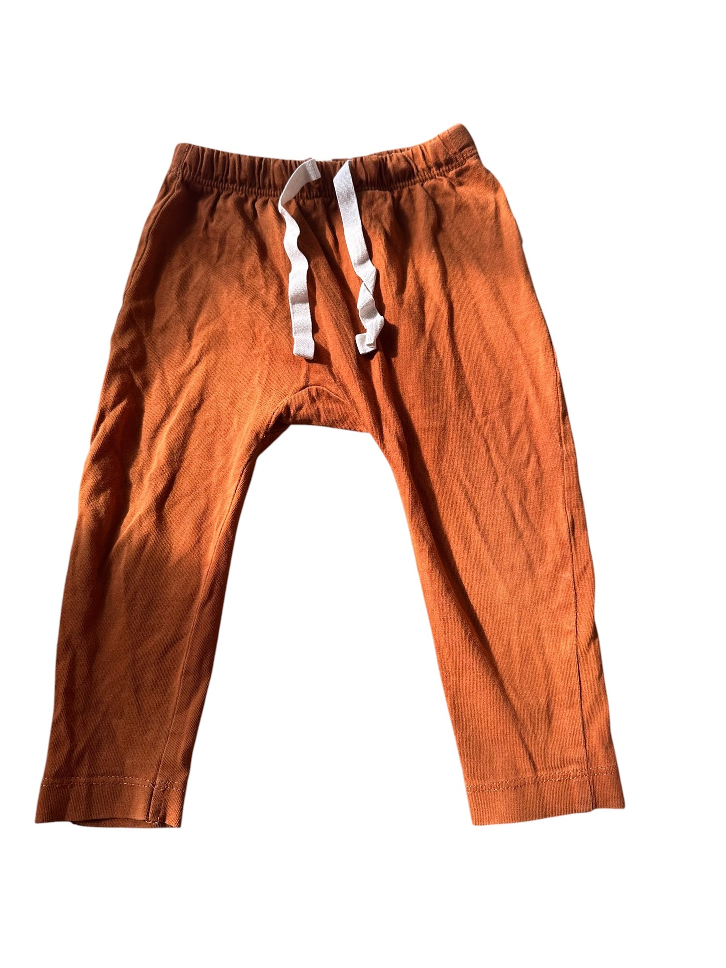 Fawn NZ Made Rust Pants - Size 6-12 Months