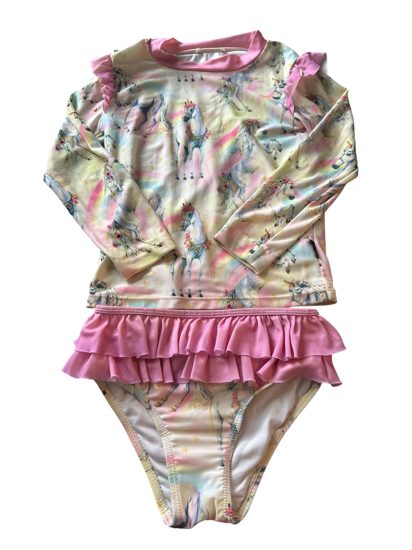 Rock Your Kid Unicorn Two Piece - Size 5