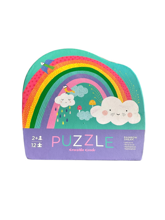 Crocodile Creek Rainbow Puzzle - 12 Pieces