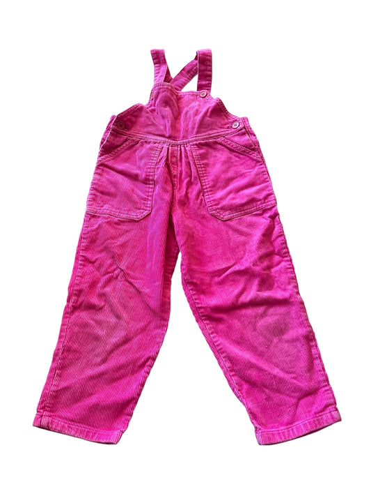 Vintage Ladybird Pink Cord Overalls - Size 2
