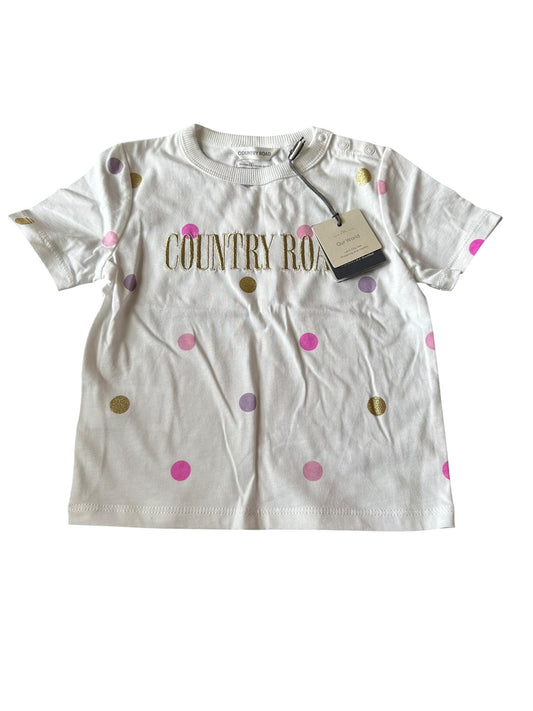 Country Road Logo Tee - Size 1 NEW