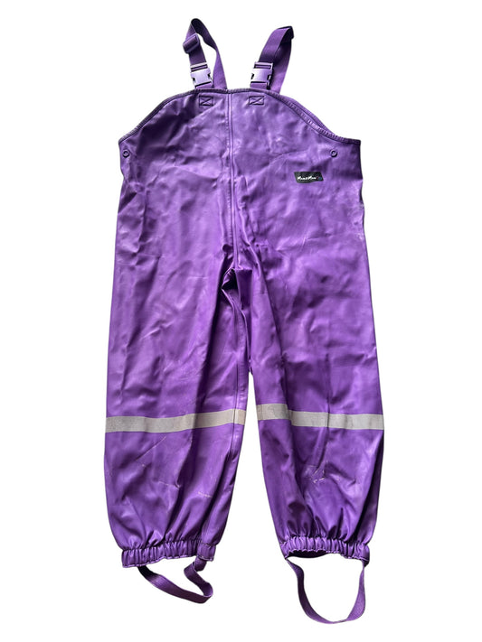 Mum2mum Purple Rain Overalls - Size 4