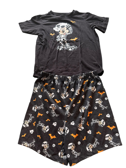 Mickey Mouse Halloween PJ Set - Size 8