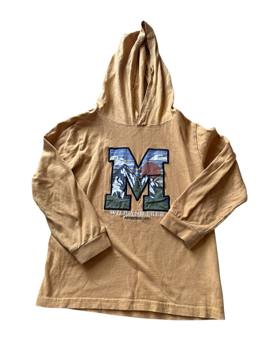 Mac + Ellie Lightweight Hooded Long Sleeve - Size 6