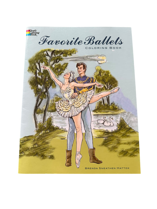 Favourite Ballets Colouring Book