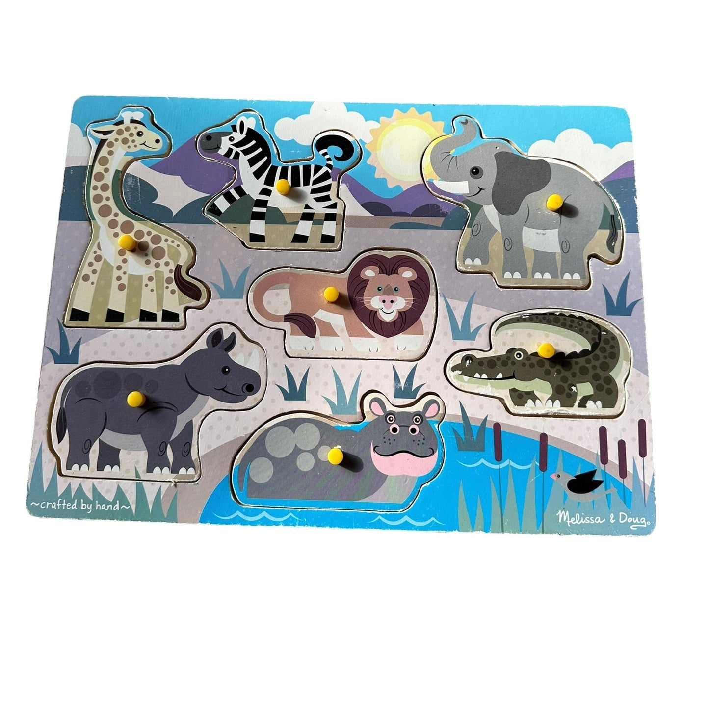 Melissa and Doug Animal Peg Puzzle