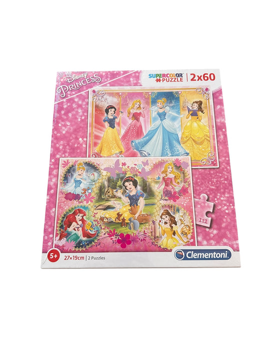 Disney Princess Puzzle (2x60) NEW