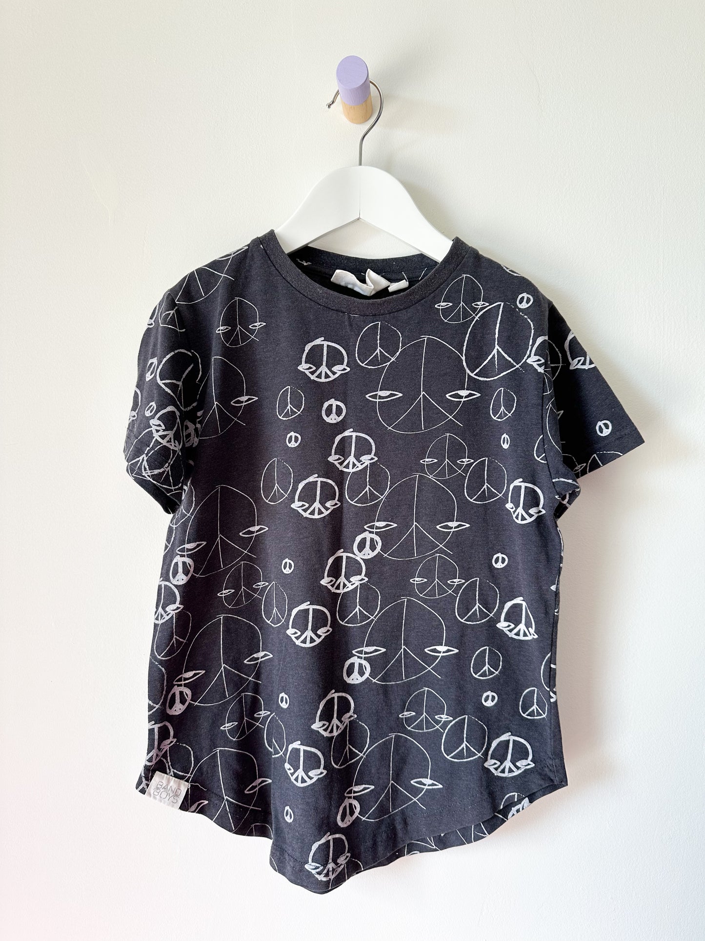 Band Of Boys Peace Tee - Size 6