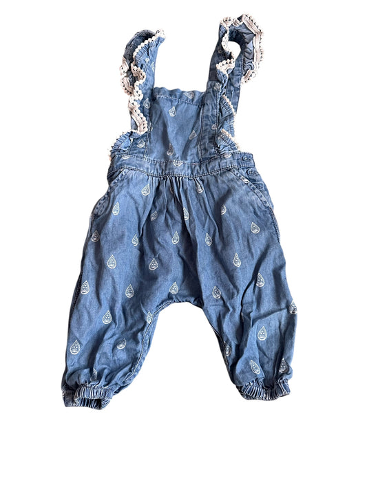 Country Road Overalls - Size 6-12 Months