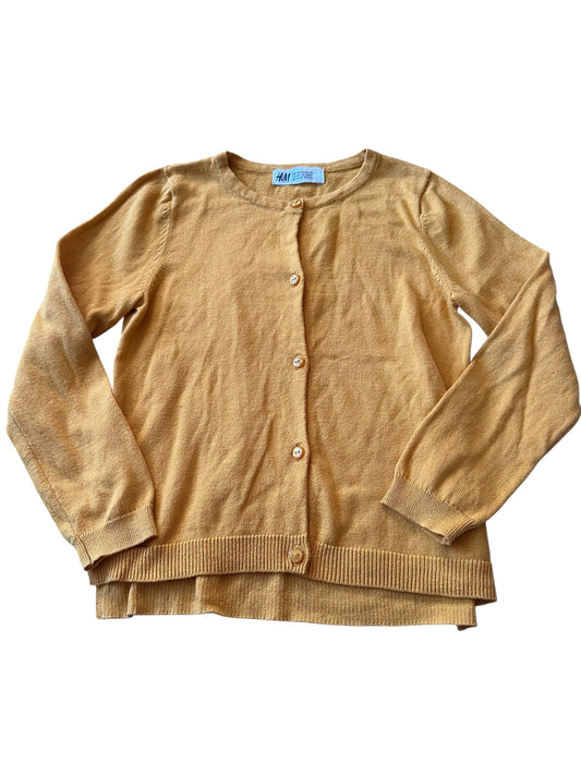 H&M Mustard Cardigan - Size 5-6
