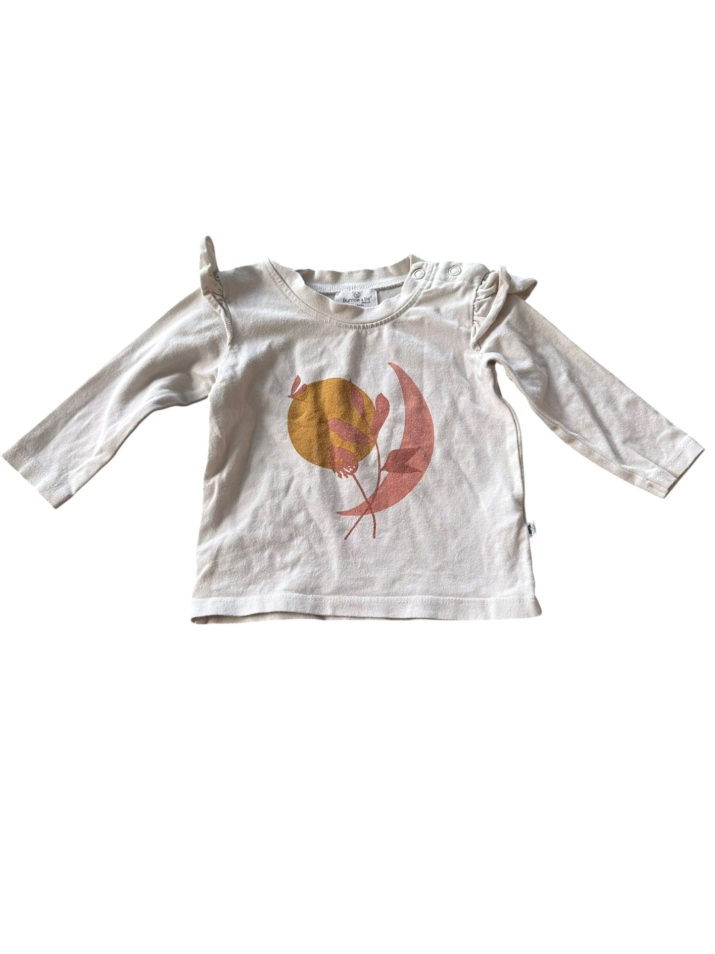 Burrow and Be Long Sleeve - Size 6-12 Months