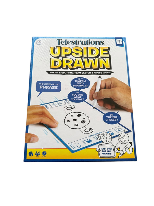 Telestruations Upside Drawn Board Game - NEW