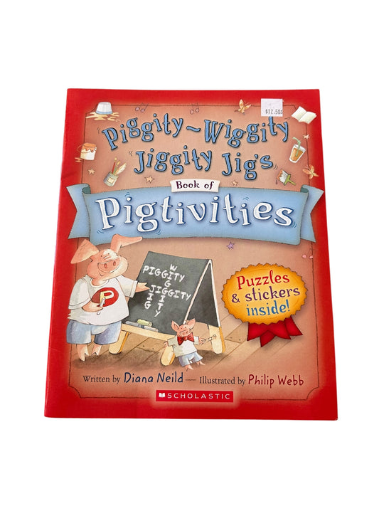 Piggity-Wiggity-Jiggity-Jig’s Activity Book - NEW