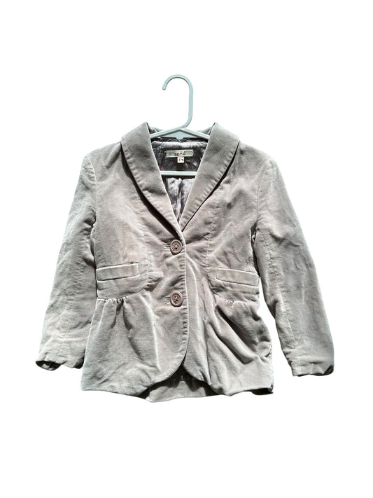 Seed Grey Button Jacket - Size 2-3