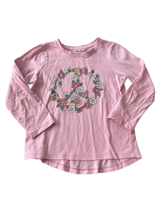 Mac and Ellie Peace Long Sleeve - Size 4