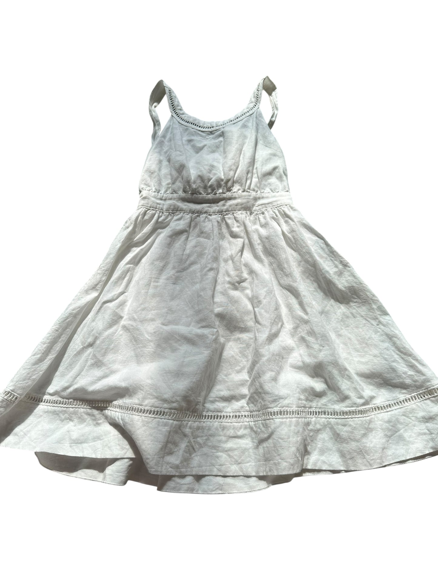 Country Road White Bow Dress - Size 4