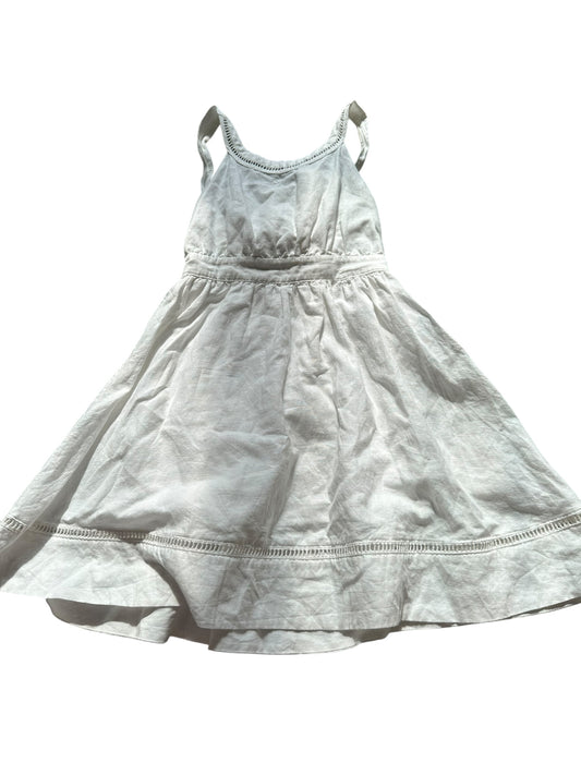 Country Road White Bow Dress - Size 4