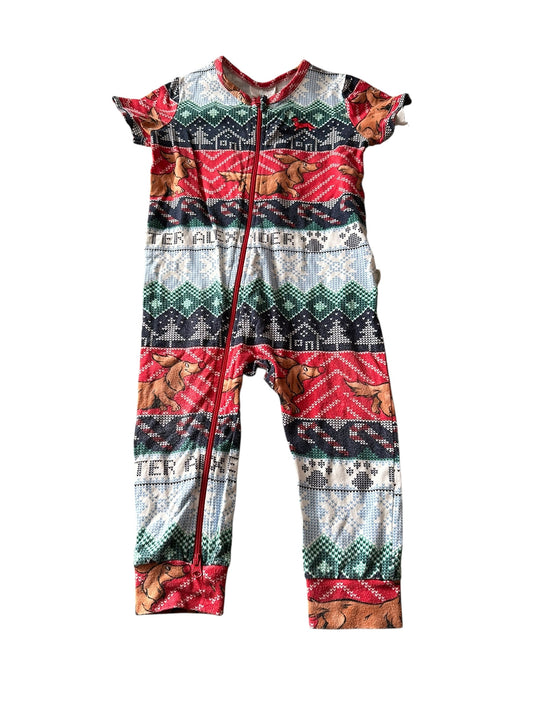 Peter Alexander Christmas Dog Onesie - Size 1