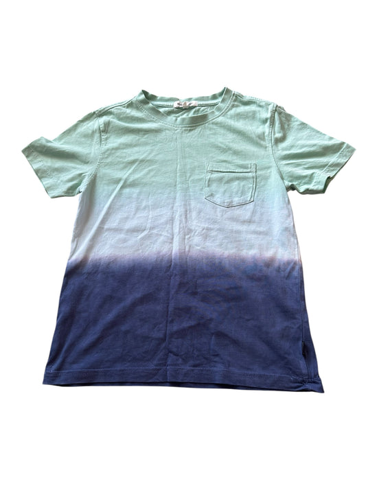 Mac + Ellie Blue Tie Dye Tee - Size 7