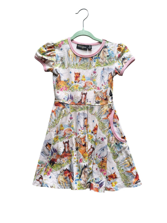 Rock Your Kid Horse Dress - Size 4