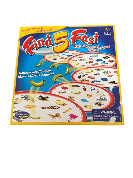 Find 5 Fast Game