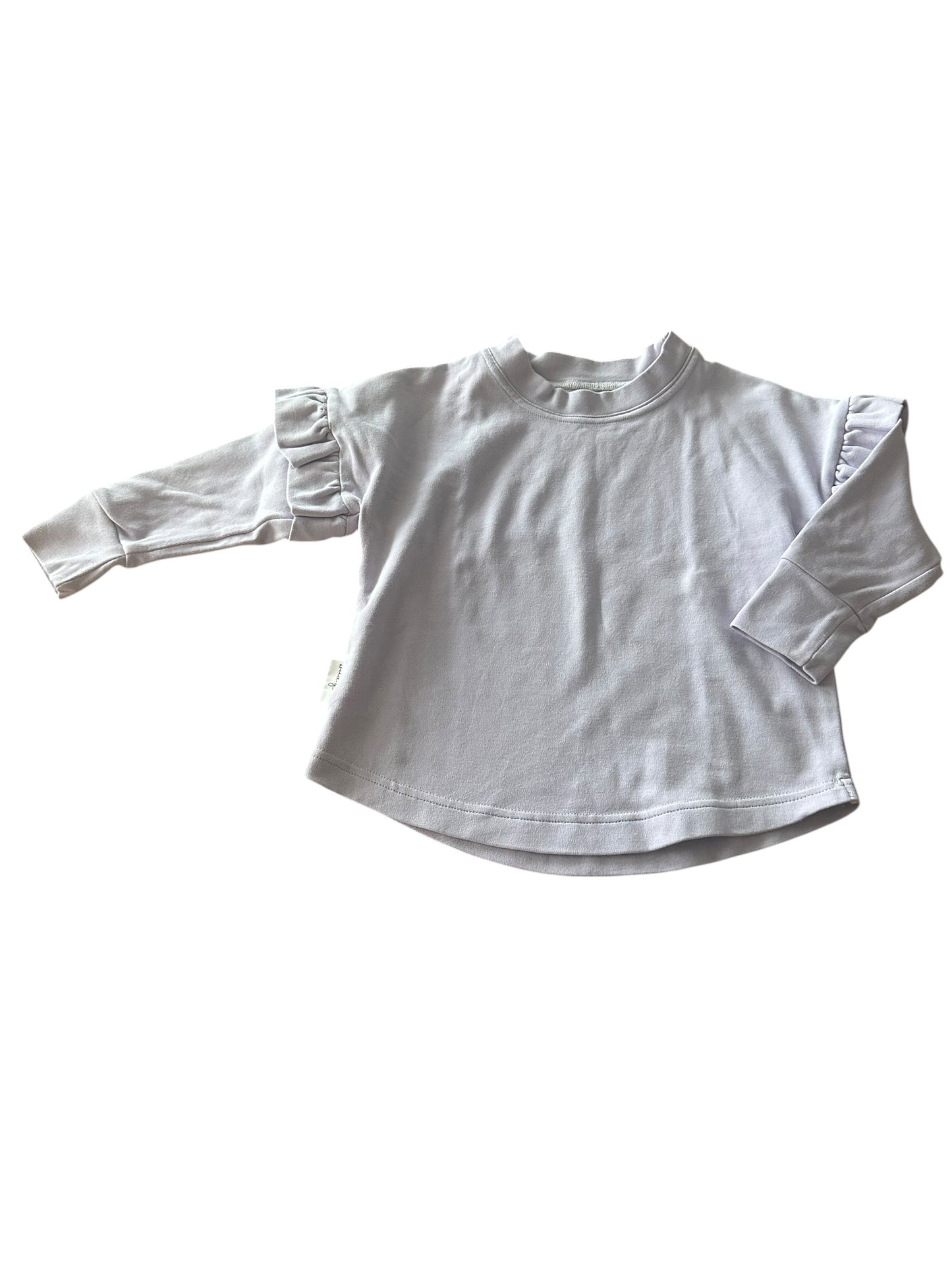 NZ Handmade Wild Grace Purple Long Sleeve - Size 3
